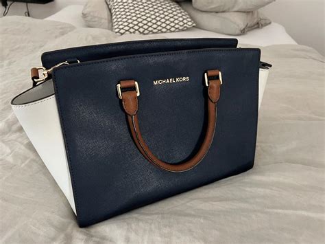 michael kors tasche blau weiß braun|michael kors clothing.